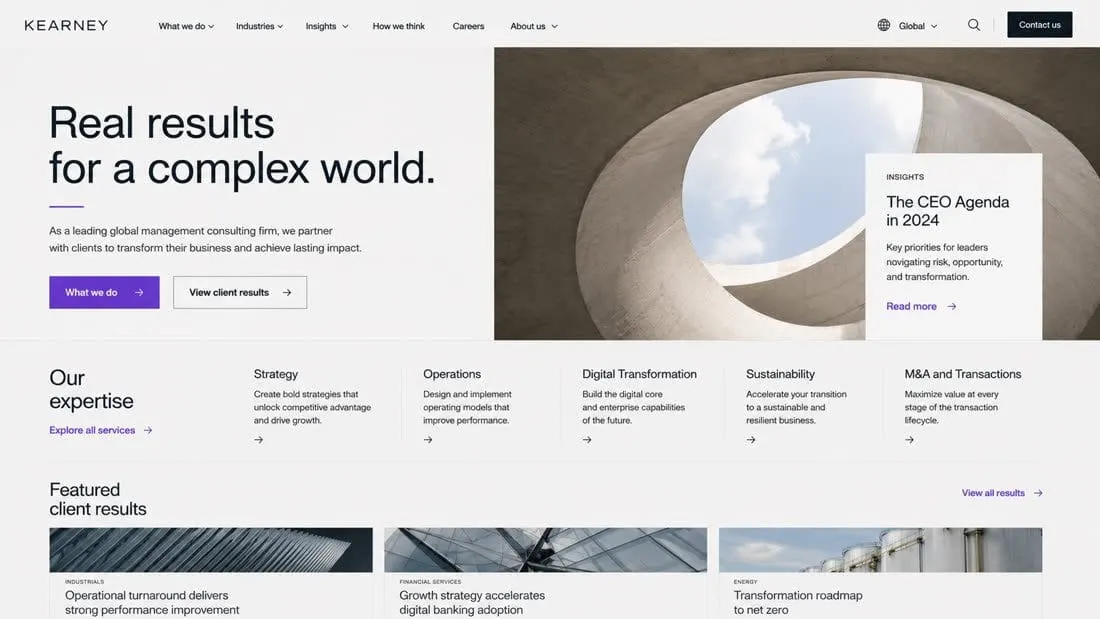 Corporate — Site corporate